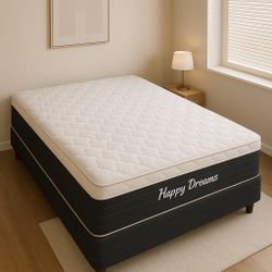 Full Size Mattress Pillow Top New From Factory Of 14” Inches Thick Same Day Delivery 🚚 And Available in All Sizes 