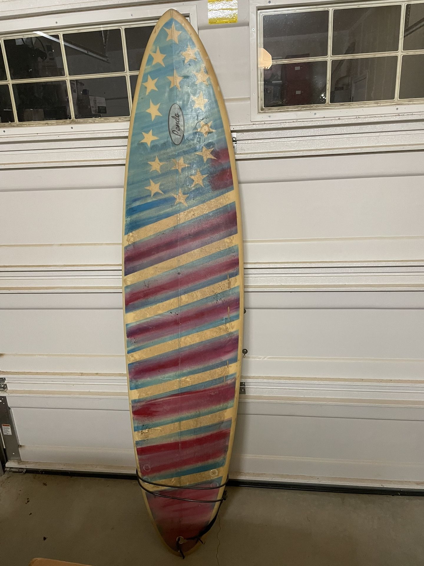 Pendoflex American Flag Surfboard