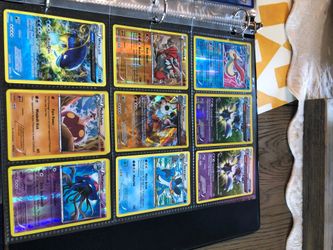 Random Pokémon cards, I don’t know the value on any! Just looking to sell them