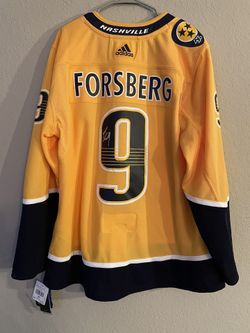 Filip Forsberg Signed Adidas Jersey