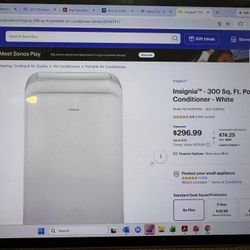 Insignia Portable air conditioner 