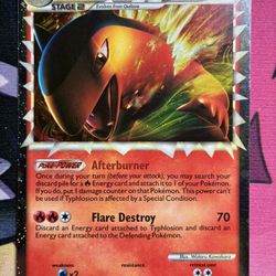 Typhlosion - Prime - HGSS- Black Star Promo