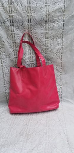 Pink hand bag