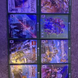 8 Used Xbox One Games