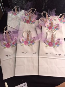 Unicorn goodie bags