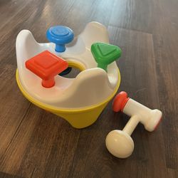 Vintage 1988 Playskool Baby Pounding Bench 