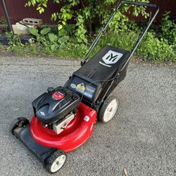 YARD-MACHINES Lawn Mower Push Only 6.75hp 190cc 21”