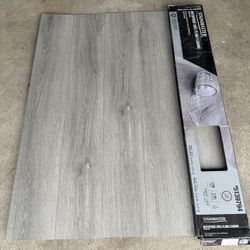 STAINMASTER Barnes Oak 12mil Waterproof Vinyl Plank Flooring 