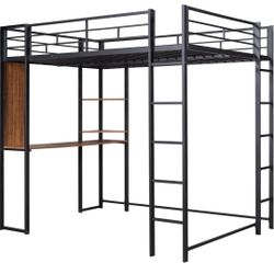 Twin Loft Bed One With Desk