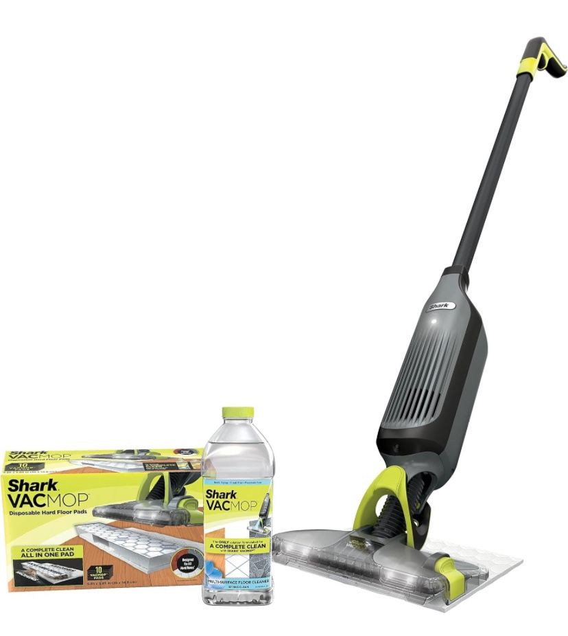 Shark Hard Floor Vacuum Mop with LED Headlights 