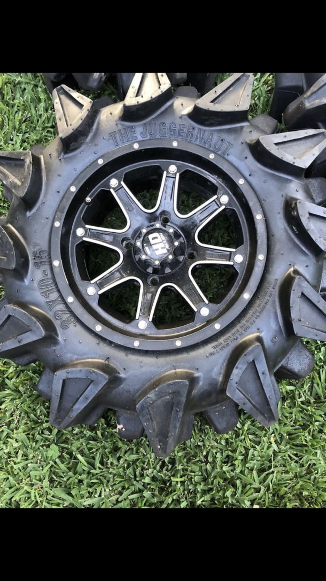 Juggernaut mud tires CANAM LUG PATTERN for Sale in Houston, TX OfferUp