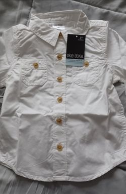 Okie Dokie Boys Shirt Available Size 2T or size  6 New