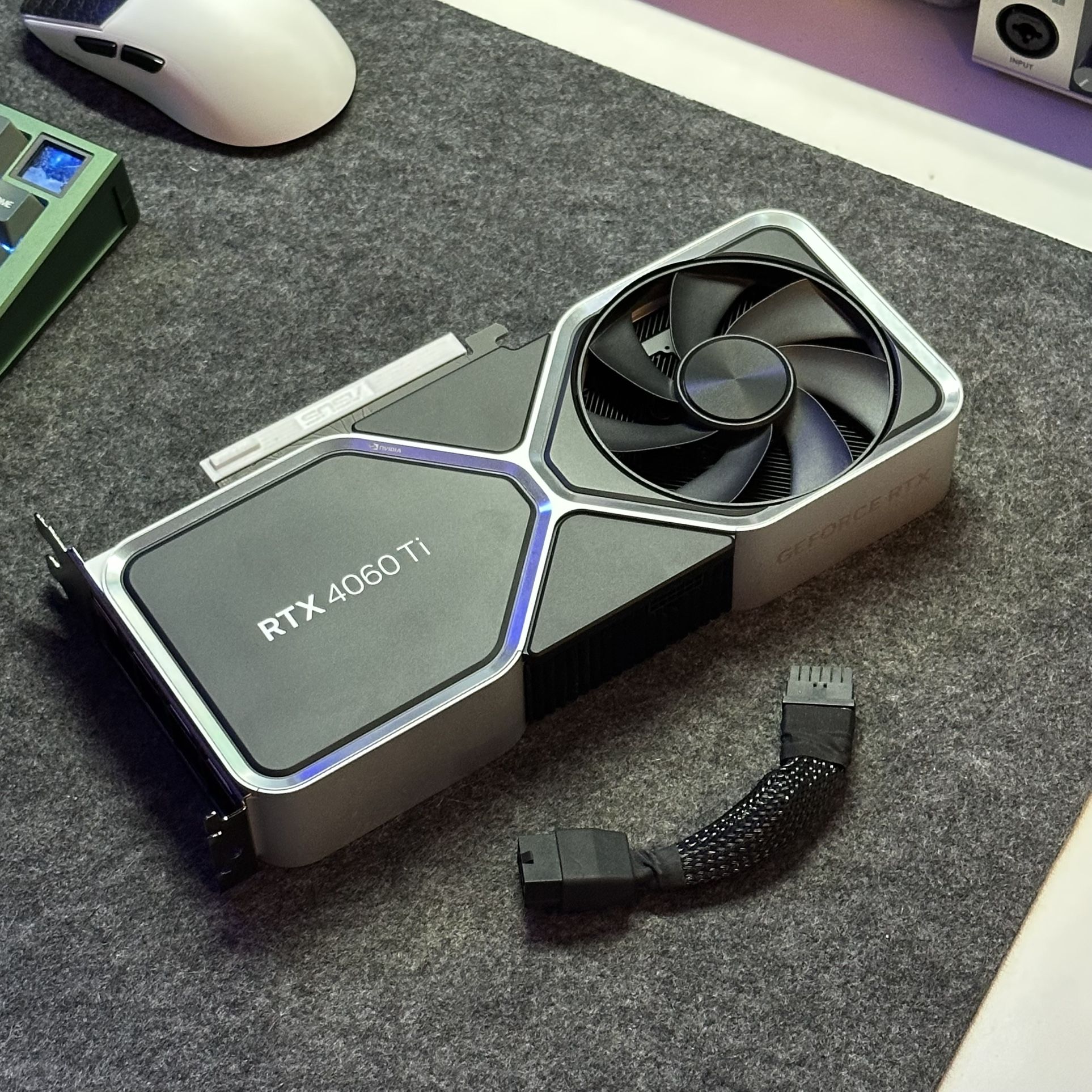 NVIDIA GeForce RTX 4060 Ti 8gb Founders Edition Graphics Card GPU Graphics Card For Gaming Pc 