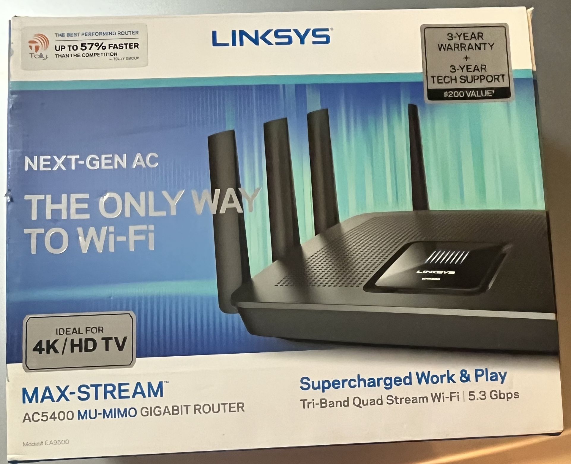 Linksys Max-Stream AC5400 Router