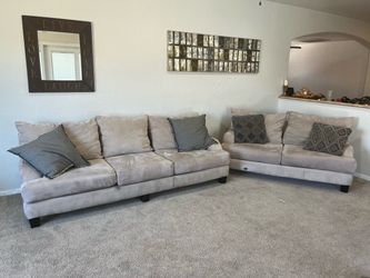 Couch and love seat
