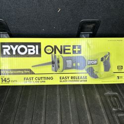 New Sealed Box - Ryobi PCL515B 18V Cordless Reciprocating Saw