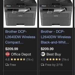 Laser Printer: Give Me Your Best Offer 