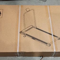 Portable Under Desk Treadmill with with Handle Bar
