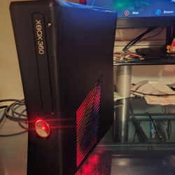 Xbox 360 Slim Rgh3 1tb With Custom Led Lights