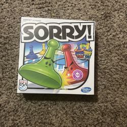 Hasbro SORRY! Board Game - 2013 Edition - Fire and Ice Power-Ups - Made In USA