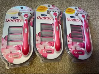 3 Schick Quattro Razor