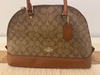 COACH Mini Sierra Signature Satchel – Like New