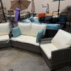 New Outdoor Patio Furniture 4 Seaters