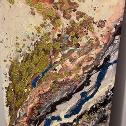 Painting: wall art/ interior design piece