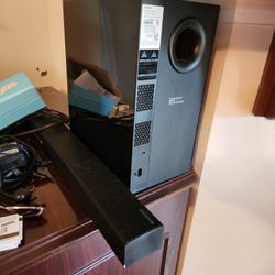 Samsung Sound Bar And Sub Woofer 