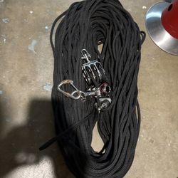 Double Braided Line With 2 Garhauer Triple Blocks 