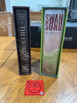 Suntup Editions The Exorcist & Swan Song Slipcased Books