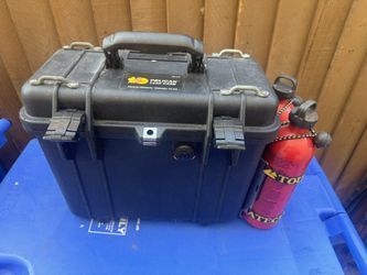 TWO Pelican 1430 Cases with MSR Fuel Bottles