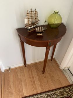 Half Moon Entry Table