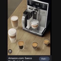 Philips Saeco Coffee Maker With Automatici Coffee Bean Grinder And Milk Frother In Included It’s originally $3000