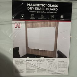 Magnetic Glass Dry Erase Board