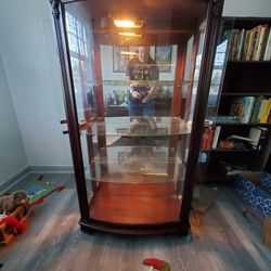 Lighted Curio Cabinet