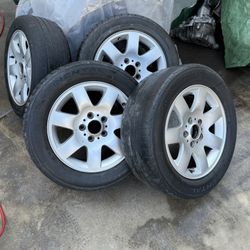 BMW Rims And Tires Used Size 16"