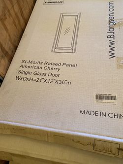 Cabinet Glass Doors And Some Cabinets Left 