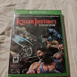 Killer Instinct: Definitive Edition OOP XBOX ONE RARE NEW Sealed Out Of Print 