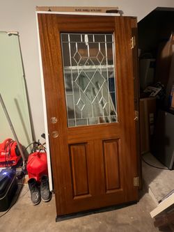 Slab Door,  solid Wood