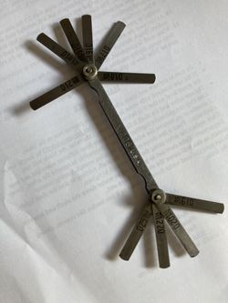 CAL-VAN 228 Feeler Gauge made in USA