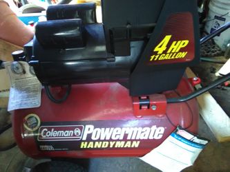 Colman air compressor . New condition . Huntington Beach