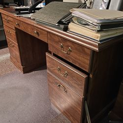Solid Wood Full Size Desk