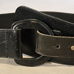 Banana Republic Leather  M Waist Belt, Blk