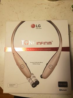 LG wireless headphones Thumbnail