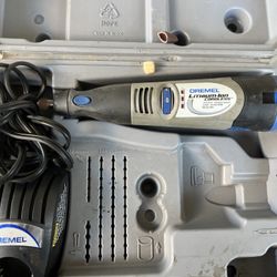 Dremel 800 10.8v Cordless Rotary Tool Lithium-ion W/ Charger & Case