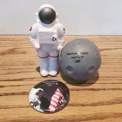 Alpi - NASA - Commemorative Souvniers - Harrison Schmitt - Apollo 17 - Astronaut - Lunar Module Program - Most Recent Living Person To Have Walked On 