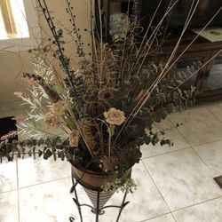 Metal Vase 