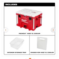 Milwaukee Cooler Packout