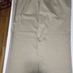 Nautica Clipper Mens Tan Khaki Relaxed Fit Flat Front Chino Pants 40W x 34L NWT